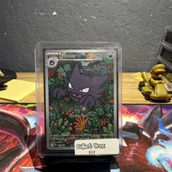 Pokemon TCG Haunter 027 Me: Mega Evolution Promo Holo Illustration Rare - Image 1
