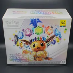 Prismatic Evolutions - Elite Trainer Box (ETB) - Pokemon TCG - New & Sealed #A72 - Image 1