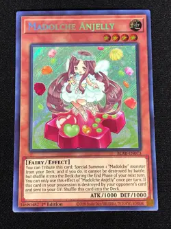 Yugioh Madolche Anjelly BLAR-EN073 1ST SECRET (NM) - Image 1