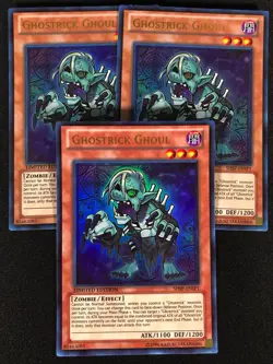 Yugioh Ghostrick Ghoul SHSP-ENSP1 Ultra x3 (NM) - Image 1