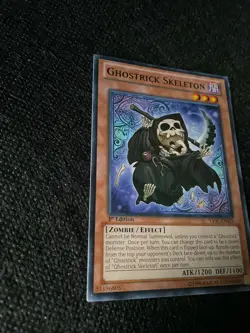 Ghostrick Skeleton - LVAL-EN024 - Common - 1st Edition - LP - YuGiOh! - Image 2