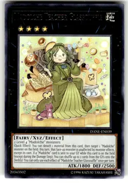 Madolche Teacher Glassouffle DANE-EN039 Rare Unl Edition NM - Image 1
