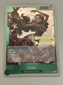 Viola (Judge Pack Vol. 4) OP04-021 One Piece Promotion Cards Foil - Image 2