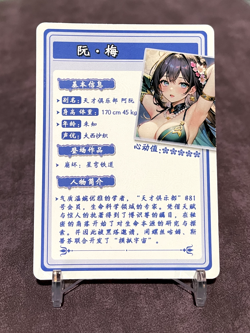 Raiden Shogun Genshin Impact - Promo Holo Textured Anime Waifu Card Goddess ACG - Image 2