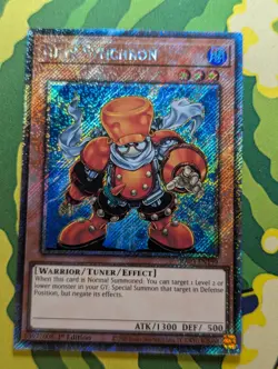 Junk Synchron RA03-EN199 Platinum Secret Rare 1st Edition YuGiOh TCG Card - Image 1