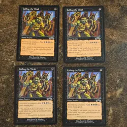 Culling the Weak Stronghold x4 Black Mana Source MTG Cards Regular English - Image 1