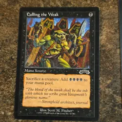 Culling the Weak Stronghold x4 Black Mana Source MTG Cards Regular English - Image 3