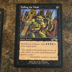 Culling the Weak Stronghold x4 Black Mana Source MTG Cards Regular English - Image 4
