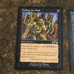 Culling the Weak Stronghold x4 Black Mana Source MTG Cards Regular English - Image 5