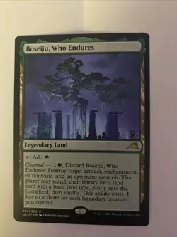 Boseiju Who Endures Kamigawa: Neon Dynasty Card #266/302 MTG Magic the Gathering - Image 1