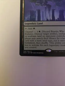 Boseiju Who Endures Kamigawa: Neon Dynasty Card #266/302 MTG Magic the Gathering - Image 5