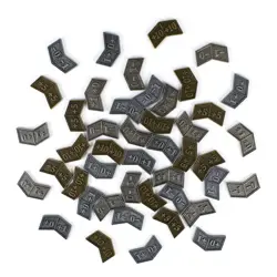 53Pcs MTG Antique Metal Buff Counter Tokens & MTG Keyword/Counters Dice Set, ... - Image 3