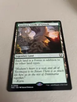 Yavimaya, Cradle of Growth 409 NM M3C Modern Horizons 3 Commander Magic MTG - Image 1