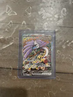 2024 POKEMON TCG PRISMATIC EVOLUTIONS RAGING BOLT EX 166/131 SIR - Image 1