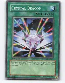Crystal Beacon #FOTB-EN032 1st Edition Yugioh Card - Image 1