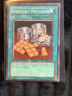 Yu-Gi-Oh! Emergency Provisions 1st Edition Magic Card LOD-033 By Konami Trading - Image 3