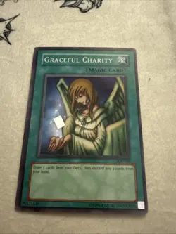 Graceful Charity SDP-040 Unlimited Edition Super Rare Yu-Gi-Oh MP - Image 1
