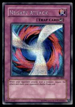 Yu-Gi-Oh TCG Yu-Gi-Oh! Video Game Promotional Cards #TSC-003 Negate Attack ScR - Image 1
