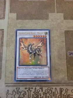 YUGIOH GOLDEN CLOUD BEAST MALONG MP24-EN203 ULTRA 1ST ED NM - Image 1