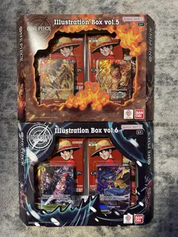 One Piece Illustration Box Vol 5 and Vol 6 Set Brand New Factory Sealed - Image 1