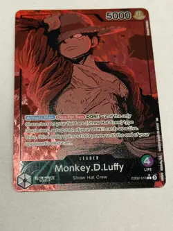Monkey.D.Luffy - EB02-010 Leader Alternate Art - One Piece EB-02 Anime 25th - NM - Image 1