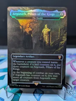 MTG Argonath, Pillars of the Kings The Ozolith LTC EN M 0351 Foil Card NM - Image 1