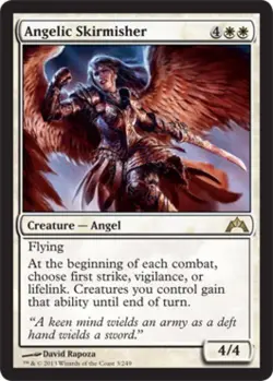 Angelic Skirmisher -Foil Light Play MTG Gatecrash - Image 1