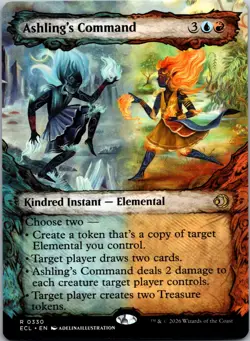 MTG - Ashling's Command (Showcase) (330) - ECL - regular - Image 1