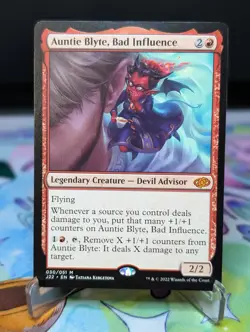 MTG Jumpstart 2022- Auntie Blyte, Bad Influence 030 Regular - Image 1