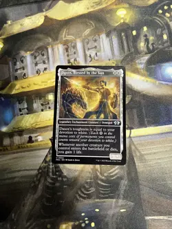 MTG Daxos, Blessed by the Sun FOIL Showcase Theros Beyond Death Uncommon LP - Image 1
