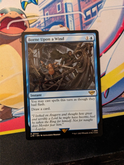 Borne Upon a Wind • NM • The Lord of the Rings: Tales of Middle-earth • MTG - Image 1