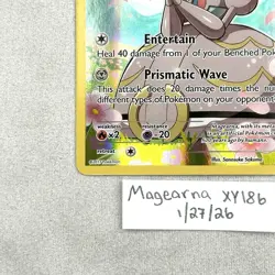 Magearna XY186 Holo Black Star Promo Pokemon TCG NM - Image 3