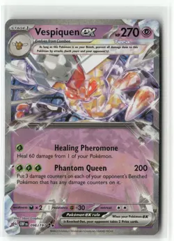 Vespiquen ex 096/197 Double Rare Holo Obsidian Flames Pokemon TCG NM - Image 1