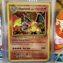 2016 POKEMON XY EVOLOUTIONS CHARIZARD HOLO 11/108 PSA 8 NM - MINT 🔥 - Image 4