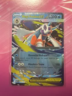 Pokemon Ascended Heroes Mega Frosslass EX 047/217 Holo Ultra Rare English - Image 1