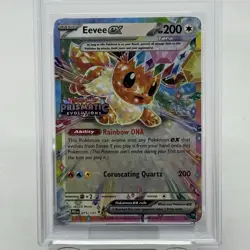 Eevee Ex 075/131 Prismatic Evolutions Surprise Box Stamped Promo Pokemon PSA 10 - Image 3