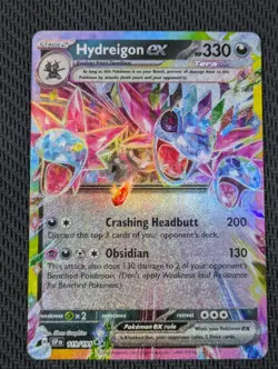 Hydreigon EX Pokemon Surging Sparks 119/191 Double Rare Holofoil - Image 1