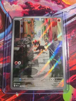 Litleo 139/132 Mega Evolution Illustration Rare Pokemon TCG NM/M - Image 1