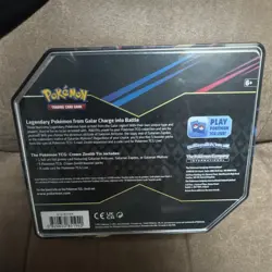 Pokemon Crown Zenith Tin Galarian Articuno Promo Booster Box English TCG - Image 2