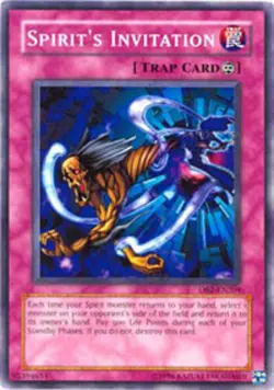 Spirit's Invitation - DB2-EN204 - Common - Unlimited Edition x1 - Lightly Played - Image 1