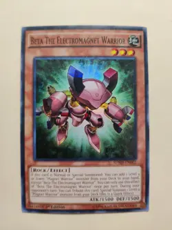 Beta the Electromagnet Warrior SDMY-EN002 1st Edition Super Rare LP - Image 1