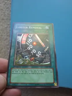 Yugioh - Limiter Removal Super Rare 1st Edition PSV-064 MP - Image 1