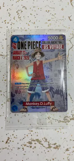 Gonzaga One Piece Limited Edition Collaboration Card Monkey.D.Luffy - Image 1