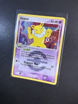 Pokemon Card - Hypno EX FireRed & LeafGreen 25/112 Reverse Holo Rare SWIRL - NM - Image 1