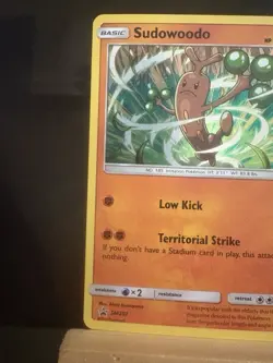 SUDOWOODO - SM207 - Sun & Moon Set NM - Promo Holo - Pokemon TCG Card - Image 2