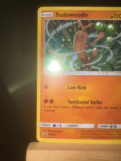 SUDOWOODO - SM207 - Sun & Moon Set NM - Promo Holo - Pokemon TCG Card - Image 5