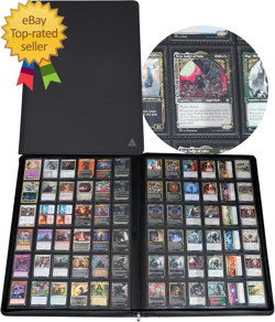 Premium 2300 Pockets Card Binder, Large 36-Pocket 2000+ Ringless Trading Card Al - Image 1