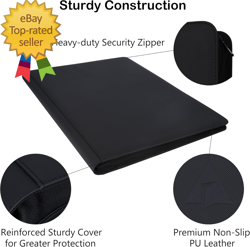 Premium 2300 Pockets Card Binder, Large 36-Pocket 2000+ Ringless Trading Card Al - Image 5