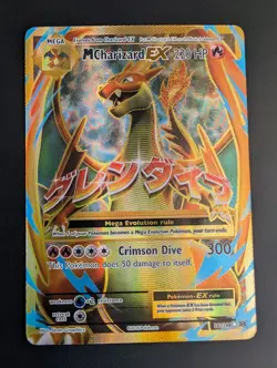 Pokemon M Charizard EX Full Art 101/108 TCG Card 2016 XY Evolutions - Image 1
