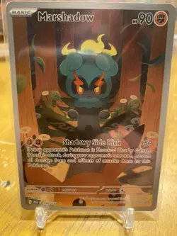 Pokemon TCG MARSHADOW Mega Evolution Illustration Rare Card 146/132 - Image 1